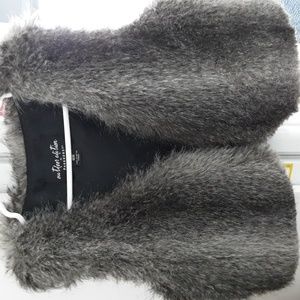 Faux fir vest by Parkhurst